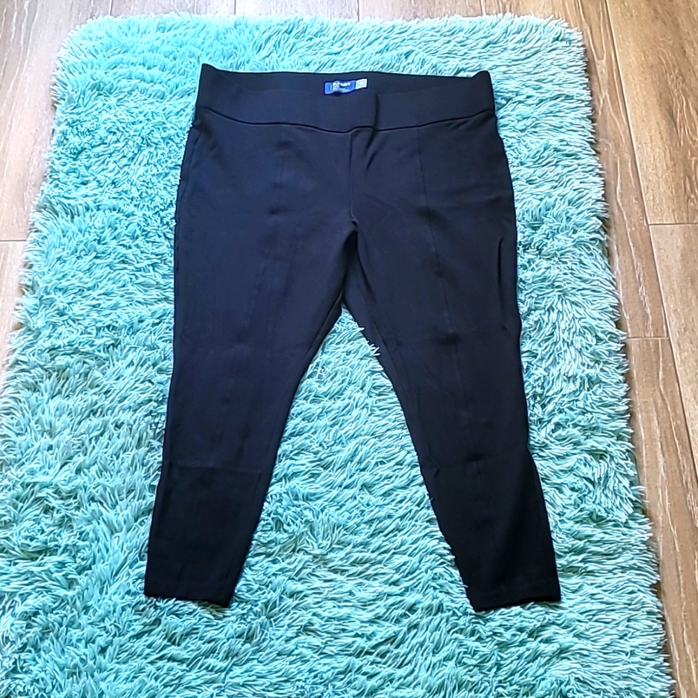 Womens black leggings size XXL